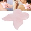 Pink Jadestone Scraping Board Butterfly Shape Massaging Gua Sha Board