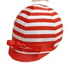 Red & White Stripe Helmet Cover