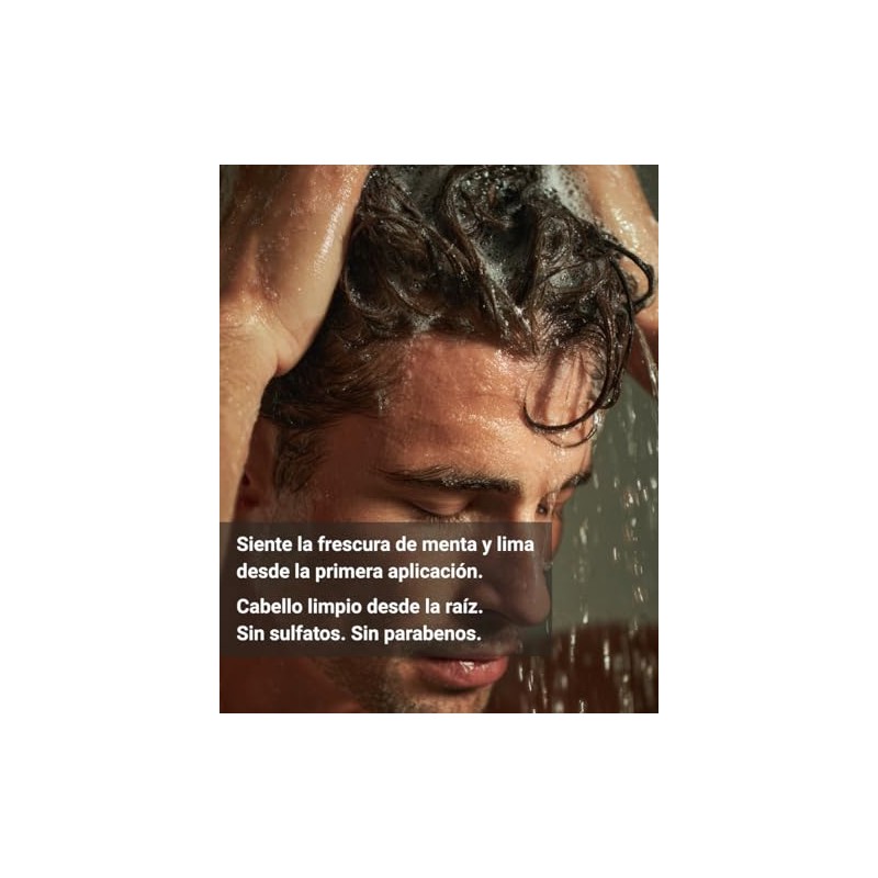 noryn Shampoo para Hombres 250 ml Fórmula Natural, Prevención de