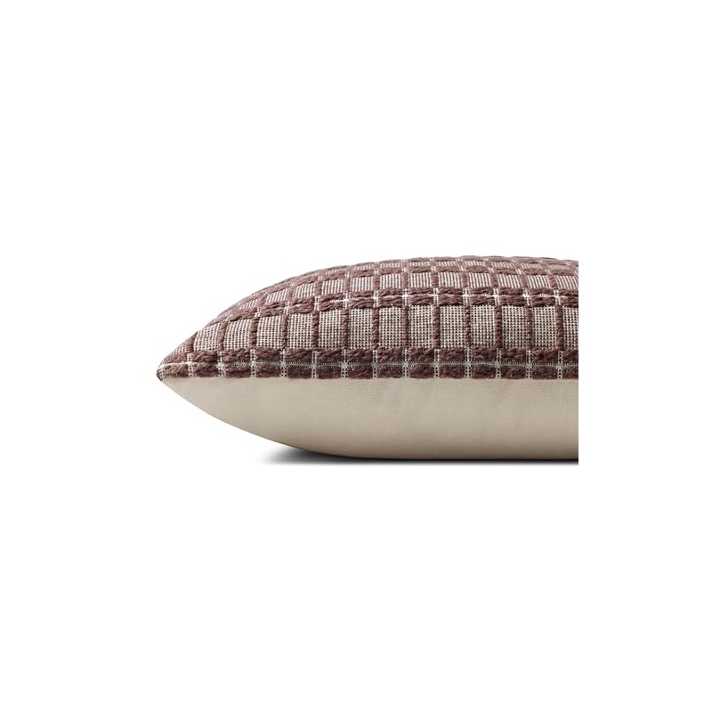 Loloi Chris Loves Julia Poe Collection PCJ0019 Burgundy 18'' x