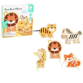 Classic World CL20116 Lang Lang Africa String Toy, Stringing Toy, 2 Years, Fingertips, Education, 3 Years Old