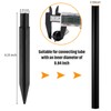 8.25 Inch Plastic Ground Spikes Stakes Solar Lights Spikes Replacement