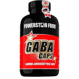 GABA CAPS | High Dose | 750 mg Gamma Aminobutyric Acid Per Capsule | No Magnesium Stearate & Dye | Vegan | 2-Month Supply | 120 Capsules | German Production According to IFS