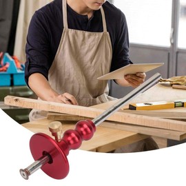 YUMILI Wheel Marking Gauge Wood Scriber Insertion Gauge Tool Woodworking Wheel Marking Woodworking Marking Tools Red