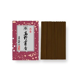 Incense, Sandalwood Scent, Jinko Agarwood, Mini Size, Short Size, Takanoreikou Takanoyama Daishido