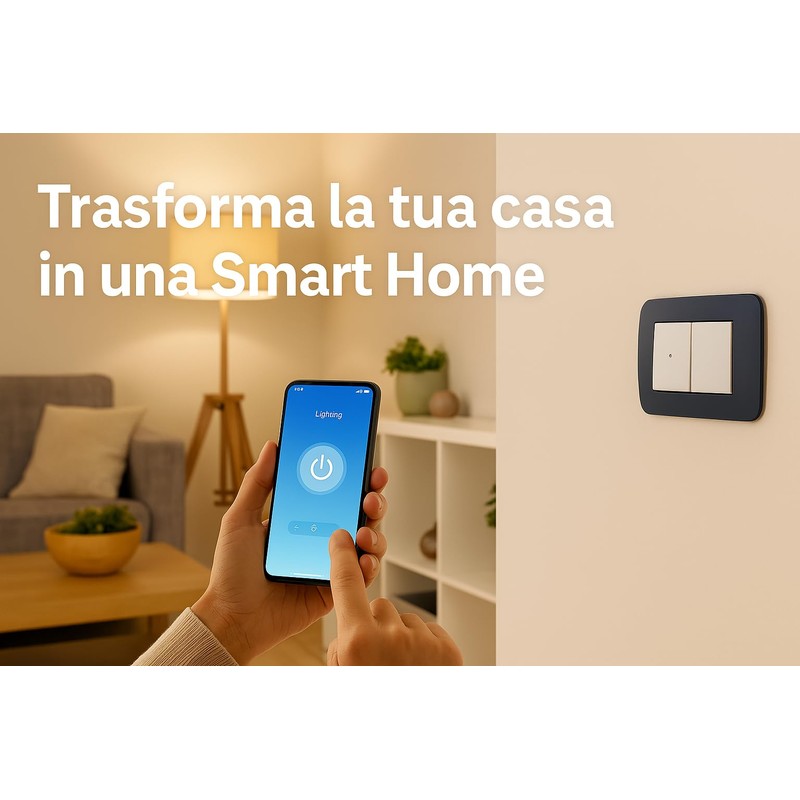 IXTRIMA Smart Wifi Tuya Switch Module Compatible with Bticino Living