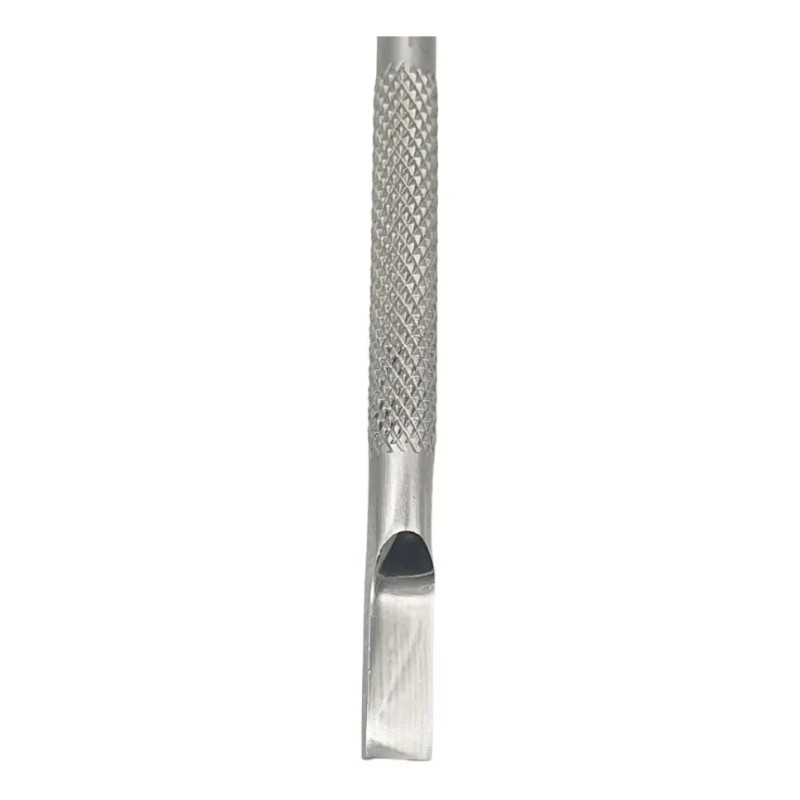 Bisturí Empujador Cutícula 2 Caras Manicure Acero Inoxidable