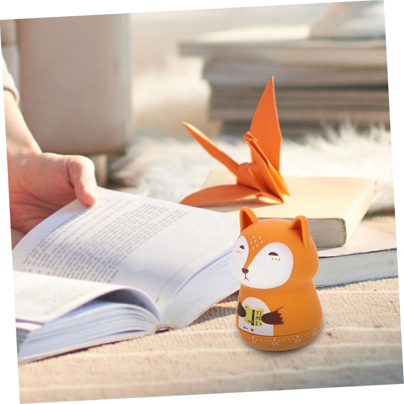 iplusmile 2Pcs Adorable Cartoon Animal Timer for Cooking and Management