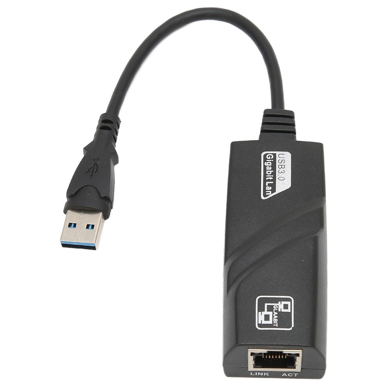 Ethernet Adapter 1000Mbps Fast Transmission Stable Internet Small Portable Wired