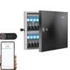 WeHere 48 Key Lock Box Wall Mount, APP Bluetooth/One Time