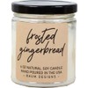 Scented Soy Candle (Frosted Gingerbread, 6 oz.)