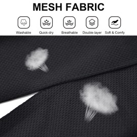 TopTie 4 Packs Tie Sweat Headbands for Men Women, Sport Headband Tie Back for Running Tennis Basketball-4 Orange