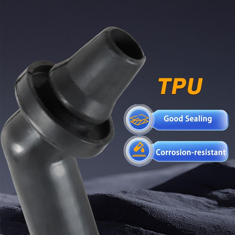 HIMARKLIF 2Pcs Front + 2Pcs Rear Sunroof Drain Tubes, Sun