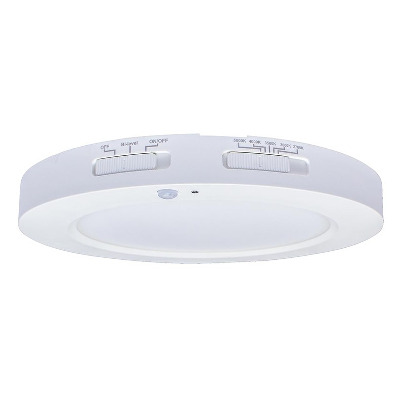 7” LED Surface Mount Downlight, 5 CCT Selectable, 13W with