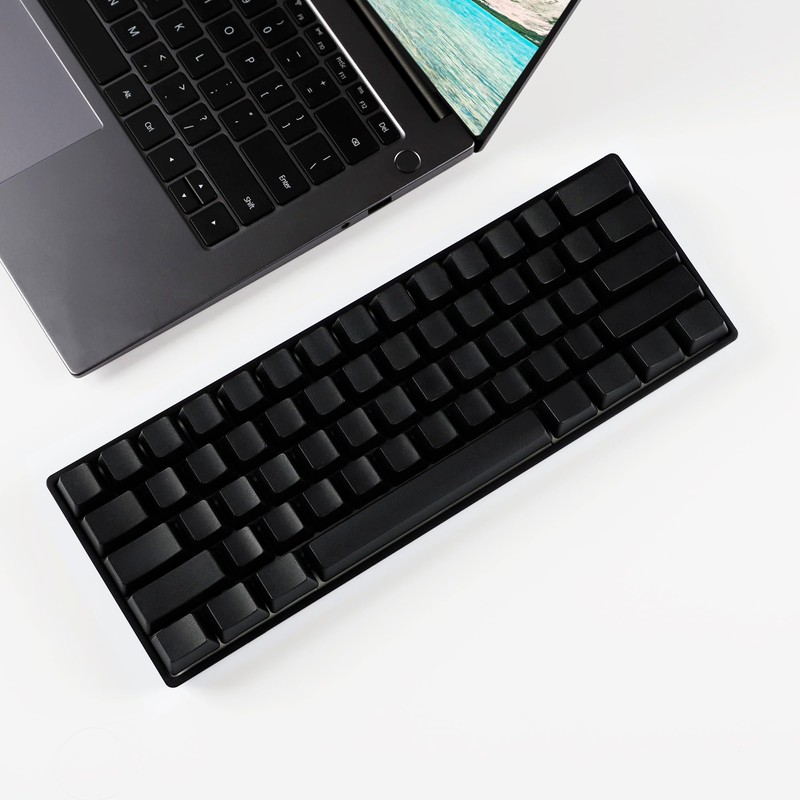 YMDK Blank Thick PBT OEM Profile 61 ANSI Keycaps for