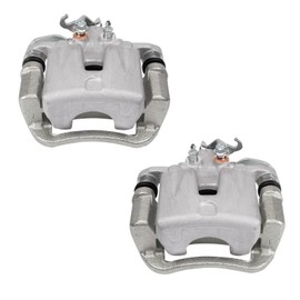 TRQ Rear Brake Caliper Set Compatible with 2014-2018 Kia Soul