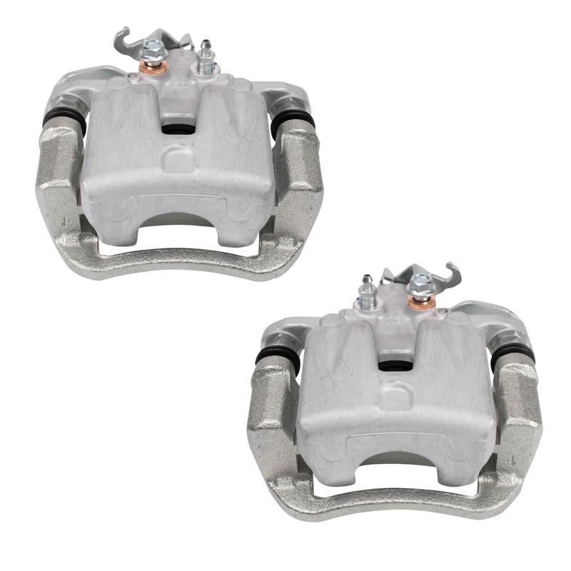 TRQ Rear Brake Caliper Set Compatible with 2014-2018 Kia Soul