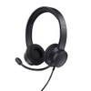 Trust HS-260 Computer Over Ear Headset Wired Stereo Black