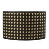 Lampshade Oval Shaped Hollow Metal Carved Compatible E27 E14 Caliber