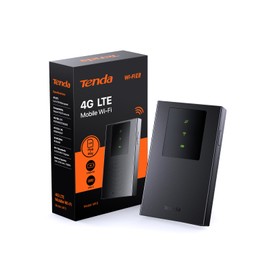 Tenda MF3 Mobiler WLAN Router für Nano-SIM-Karten, AX300 Wi-Fi 6 Tragbarer Hotspot, 2100mAh Akku, USB-C-Port, Plug&Play, WPA3, 4G-Modem, MiFi, Mini-Größe, kompatibel mit Allen europäischen SIM Karten