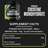 Creatine Monohydrate Powder 500g - Premium Grade Creatine Monohydrate -