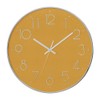 Atmosphera Silent Wall Clock Bedroom Clock with Silent Mechanism Grey
