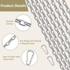 6M Stainless Steel Chain 1.5mm with Snap Hook - Heavy