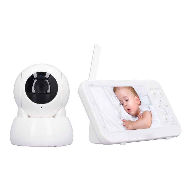 5in Wireless Baby Monitor Two Way Speaking Night Vision HD