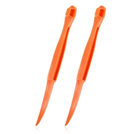 Yamobi Pack of 2 Orange Peeler, Orange Slicer and Orange Peeler, Lemon Peeler, Zest Peeler for Grapefruit and Citrus Fruits, Plastic Kitchen Accessories