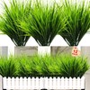 Plantas Artificiales 12 Piezas, 15,5"Artificial Hierba de Trigo Decoraciones, Resistentes