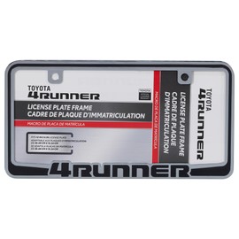 CHROMA 042613 Toyota 4Runner Metal License Plate Frame