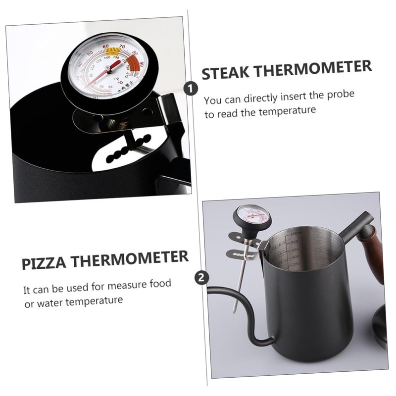 WOONEKY Thermometer Clip Set Thermometer Cooking Probe Steak Thermometer Thermometers