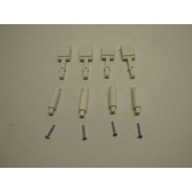 Allied Leisure Dyn-o-mite Rock On Boogie Hoe Down Pinball Machine repro Drop Targets Set of 4