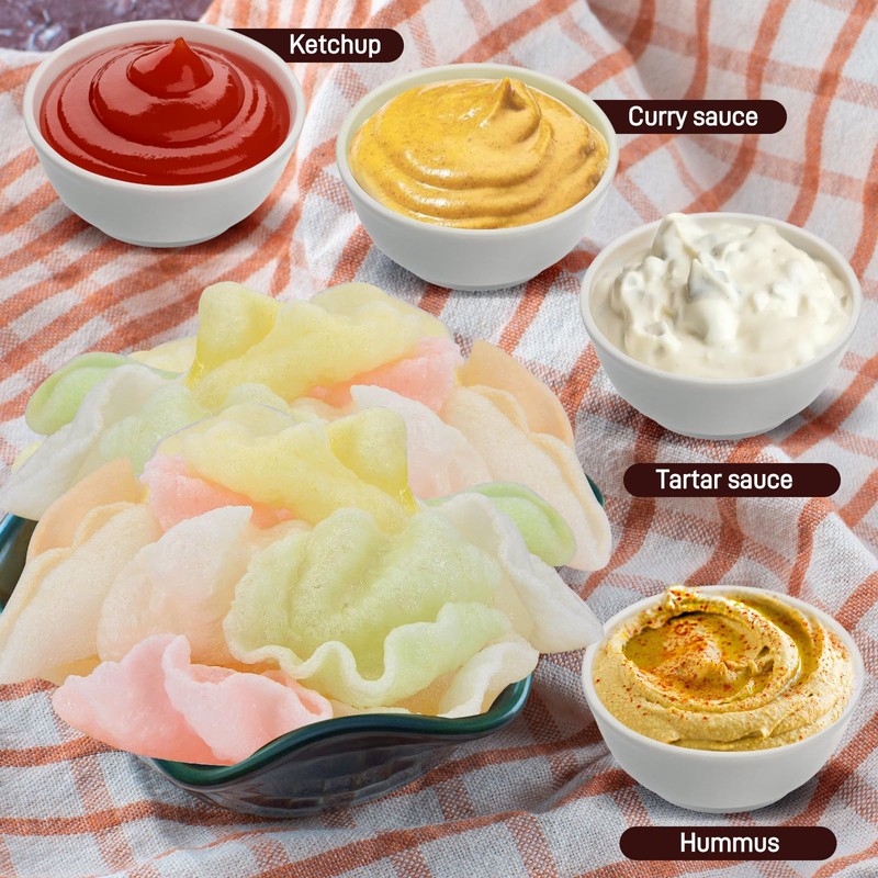 Yip Choice Uncooked Colourfur Prawn Crackers, Snacks and Party Appetizer,