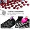 Beadsland Hotfix Rhinestones, 1440pcs Flatback Crystal Rhinestones for Crafts Clothes
