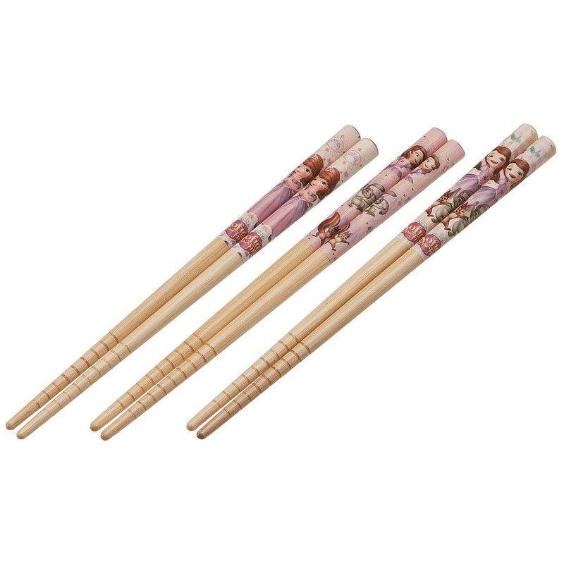 Sofia the First Chopsticks Bamboo Chopsticks Set of 3 [415883]