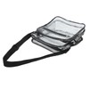 Clear Messenger Bag PVC Waterproof Visible Zipper Design Crossbody Tote