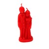 Red Marriage, Bride and Groom Candle, Decorative Ritual Wedding Couple