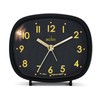 Acctim 15905 Hilda beep alarm clock in Cloverfield (Black)