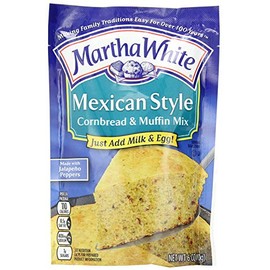 Martha White Mexican Style Corn Bread & Muffin Mix (6 oz) 3 Pack
