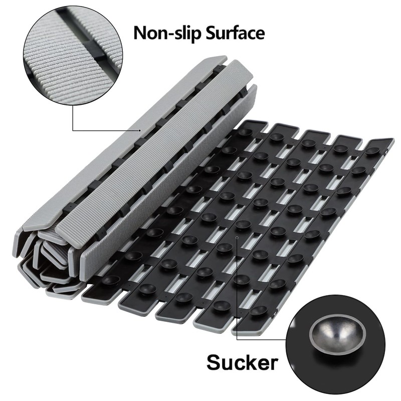 BEMISO BEMISO Shower Mat Non Slip Bathtub Mat with Suction