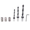 Woodworking Straight Hole Positioner Aluminum Alloy DIY Drill Guide for