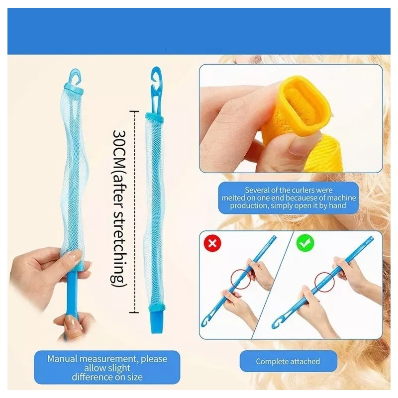 Ugaaiya Juego De Tubos Para Rizadores Cabello Magic Leverage