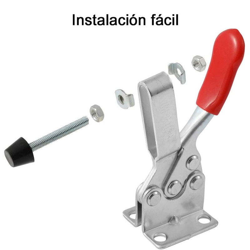 Abrazadera de Palanca de 220 Libras Abrazaderas para Carpintero, para