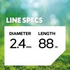 Oregon Yellow Round Strimmer Line Wire for Grass Trimmers and