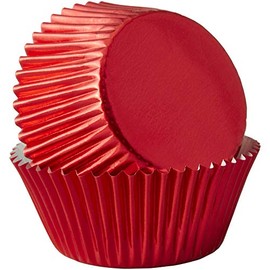 Wilton Baking Cups- Red Foil Standard 2 in. Diameter, 24 Count