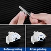 WISEPRO 3 PCS Hobby Model Glass Polishing Files, Hobby Files