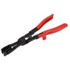 Hose Clamp Plier Metal Textured Jaws Short Handle Extended Elbow