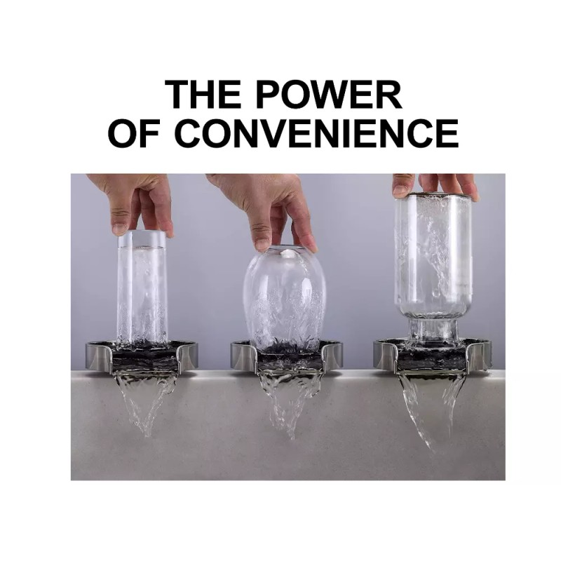 Ultimate Unicorn Automatic Glass Rinser Washer Cleaner Bar Sink Glass