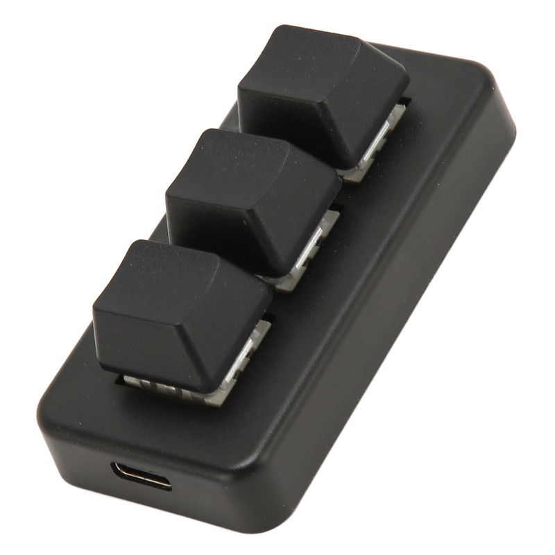 3 Key Mini Keypad 3 Mode USB Wireless 2.4G Bluetooth